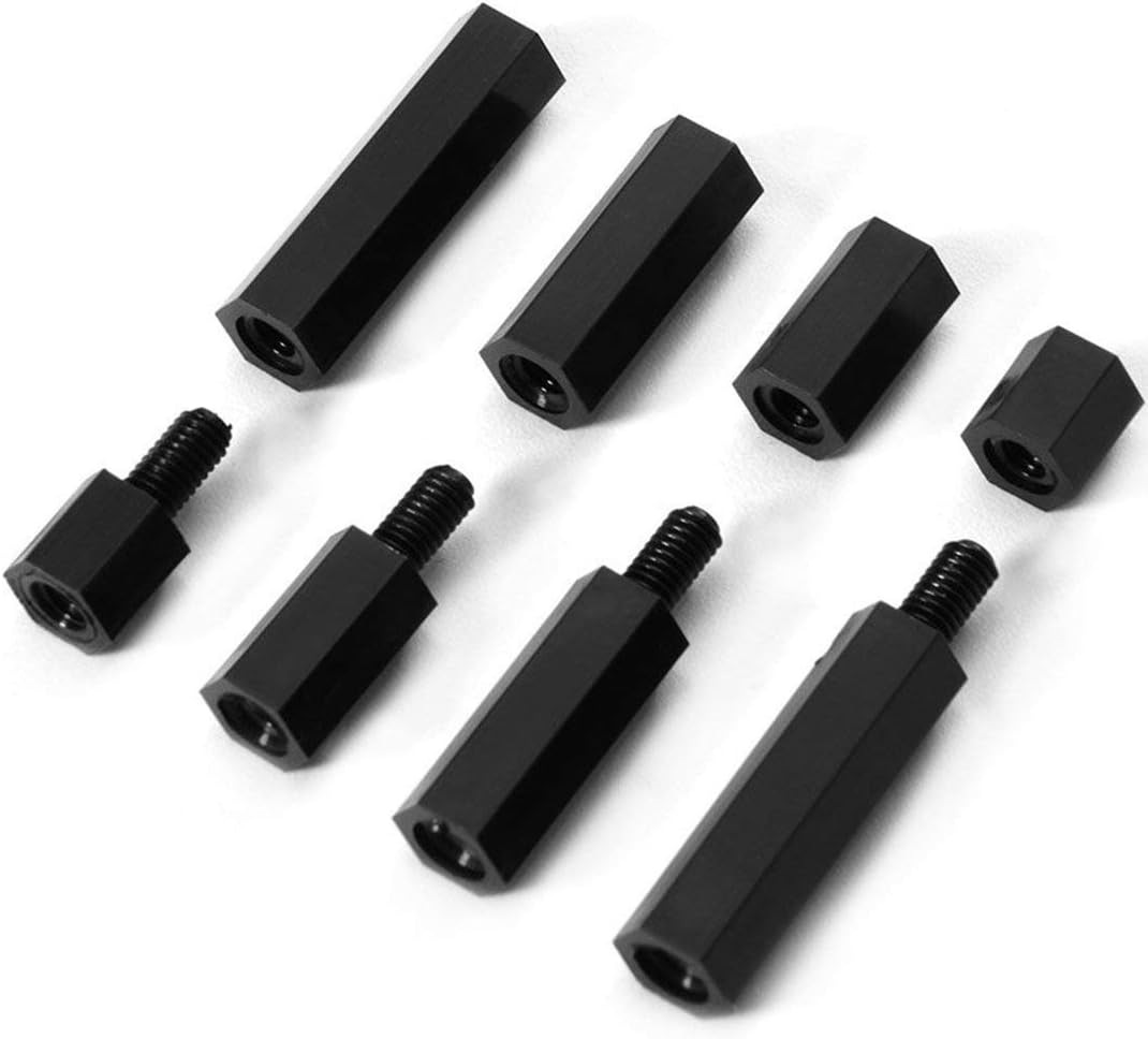 M2 M2.5 M3 M4 Nylon Hex Entretoise Écrou Standoffs M3*10 Mm,50 Pcs M2 M2.5 M3 M4 Nylon Hex Entretoise Écrou Standoffs M3*10 Mm,50 Pcs