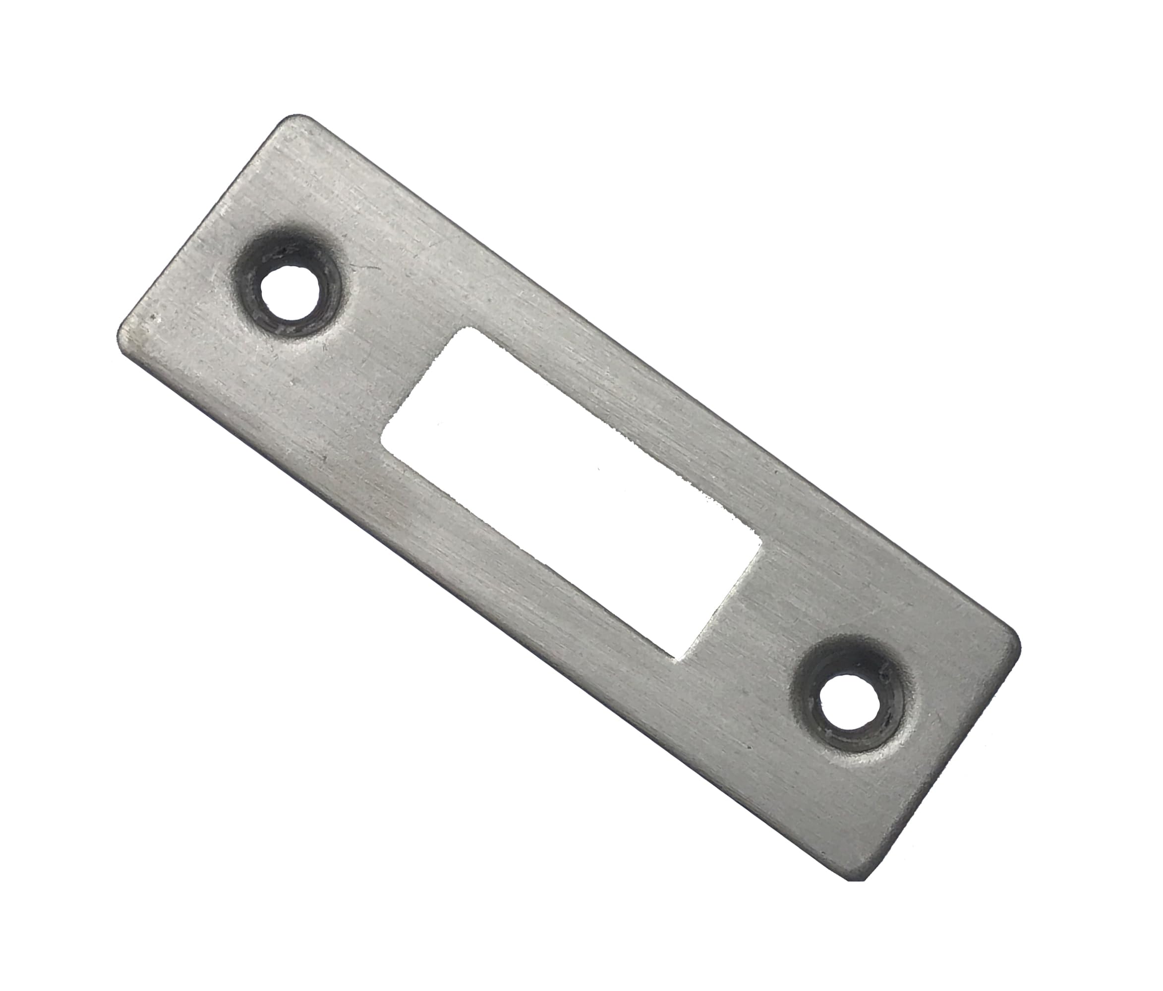Face Plates for Doors Tubular and Mortice Latch Premium UK (Satin Stainless Steel)