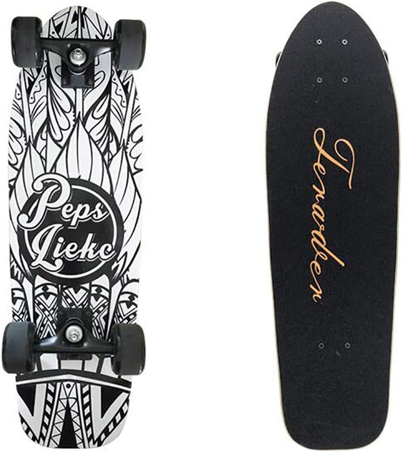 GAOJIN Complete Mini Cruiser Penny Skateboard,Beginners Trick Kick Skateboard Mini skateboard Deck ABEC-11 Bearing Non-slip wear wheel 7-layer Hard Maple Deck Beginners And Professionals