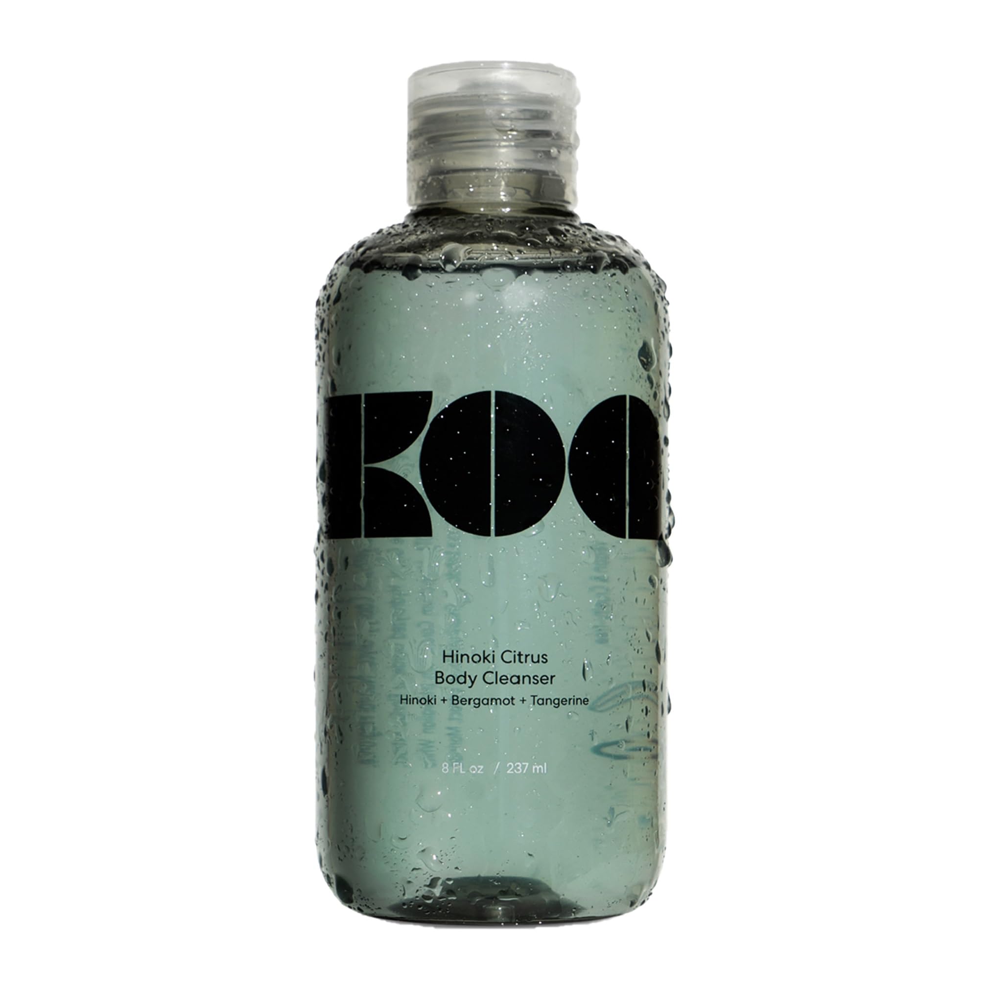 KOA Hinoki Citrus Shower Gel - Non-Drying Body Wash for Men and Women with White Ginger, Gardenia Extracts - Skin Strengthening, Anti-Aging - 237 ml