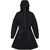 RAINS Curve W Jacket Waterproof Windproof Water-Repellent Lightweight Breathable Silhouette Adjustable Hood Soft-Touch Finish