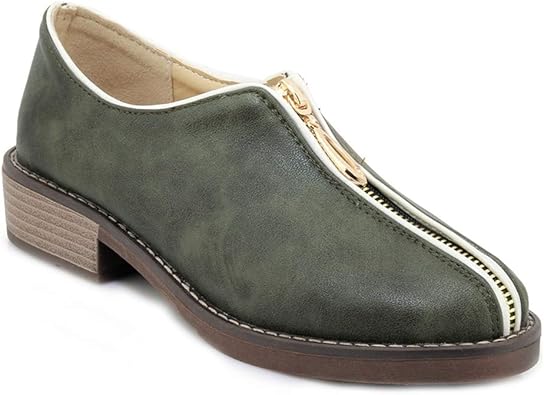 low heel brogues
