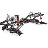 Chassis Frame Set Wheelbase 313mm with 2 Speed Transmission Reversed Front Axle for 1/10 RC Crawler Axial SCX10 II 90046 EX86100
