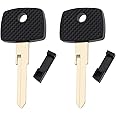 Micro Traders 2PCS Car Key Blank Compatible with Vito Sprinter Replacement Car Key Blade Uncut Key Automotive Interior Accessories Vehicle Parts