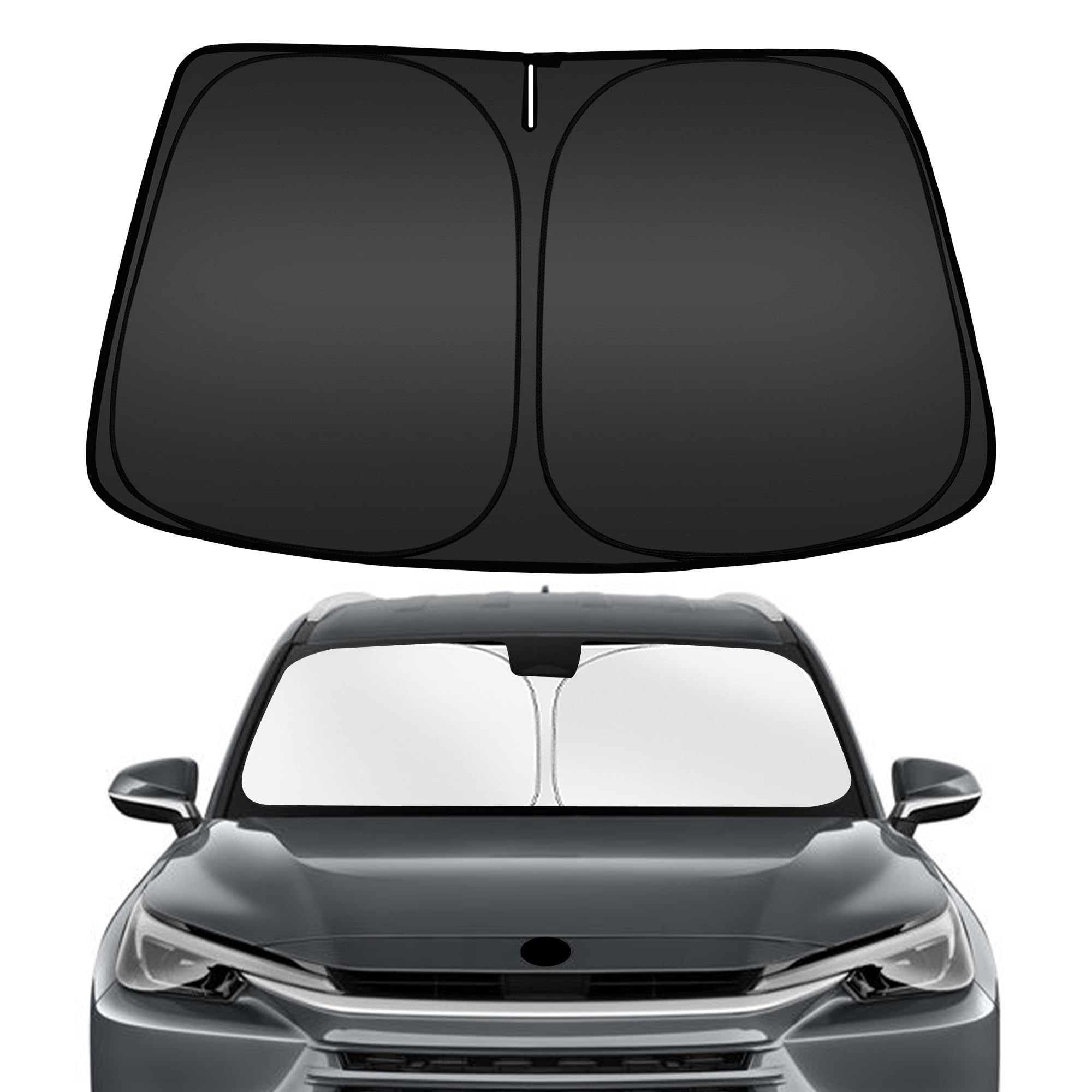 ARISMOTOR Windshield Sun Shade for L-EXUS TX TX350/500h/500h+ 2024-2026, Custom Fit Foldable Front Window Sunshade Sun Visor Protector, Block UV Rays Keep Your Car Cooler Image