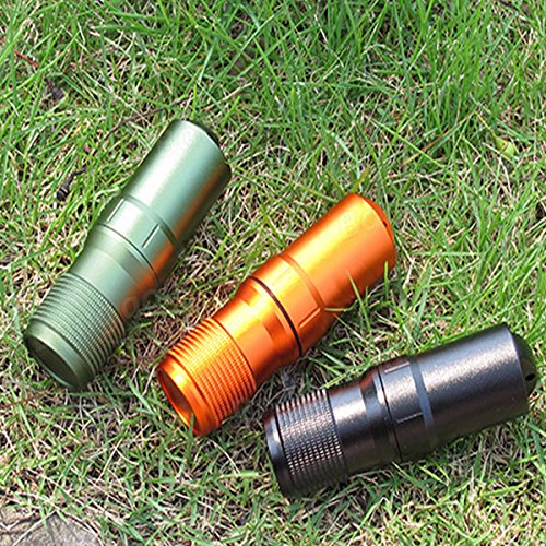 Camping & Hiking Tool - Outdoor Survival Waterproof Pill Aluminum Seal Canister Emergency Container - Rainproof Contraceptive Lawsuit Raincoat Oral Suit Tight Instance Lozenge Example - 1PCs - Thumbnail 4