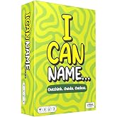 I Can Name... | Fast-Paced Family Party Game of Bidding &amp; Brainpower | Hilarious Card Game Night, Party Game for Teens and Adults, for Groups and Gatherings | 325 Fun Challenge Cards | Ages 8+
