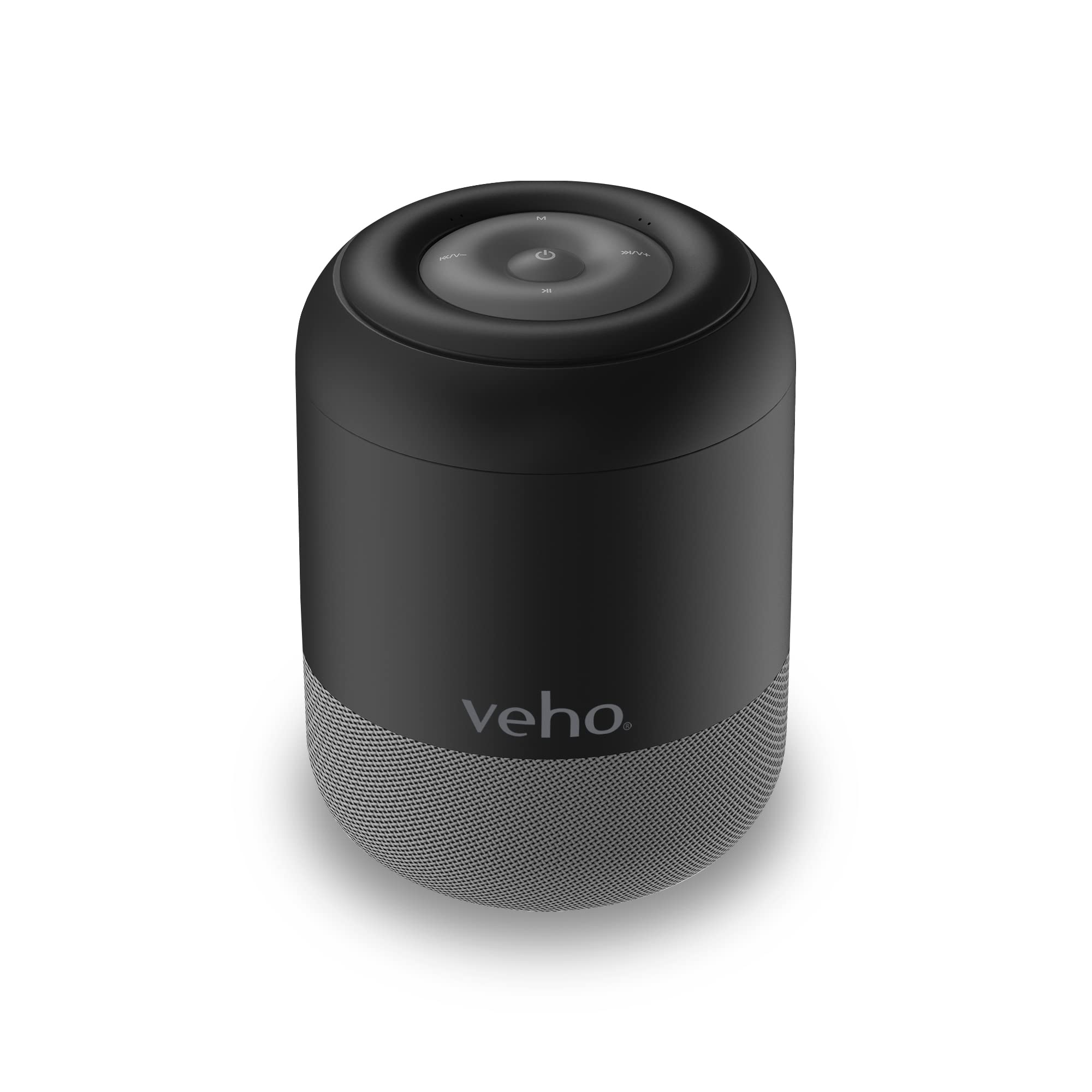 Veho MZ-S Bluetooth Wireless Speaker | Portable | Bluetooth 5.0 | 12 Hours Playtime | Travel Speaker | Black (VSS-701-MZS-B)