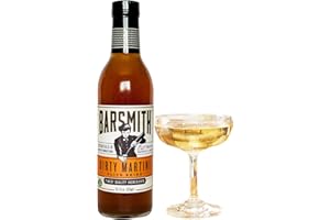 Barsmith Bar Essentials Dirty Martini Mix - No Artificial Flavors or Colors - Olive Brine for Authentic Dirty Martinis - Ideal Cocktail Mixer for Home Bartenders & Cocktail Lovers - 12.7oz (Pack of 1)