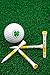 Partee Golf Tees - Performance with a Smile - All Natural Bio-Degradable Golf Tees - by Parsaver - Top Golf Accessories Must Have