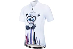 Weimostar Children Boys' Girls' Cycling Jersey Short Sleeve Bike Shirt Breathable