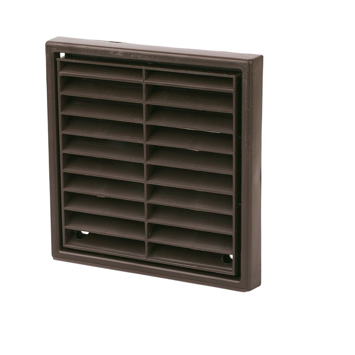Manrose Louvre Vent Brown 140 x 140mm
