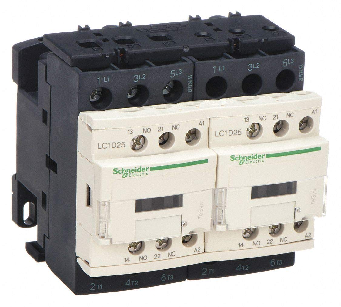 Schneider Electric 240vac Iec Magnetic Contactor No Of Poles 3 Reversing Yes 25 Full Load Amps Inductive Amazon Com Industrial Scientific