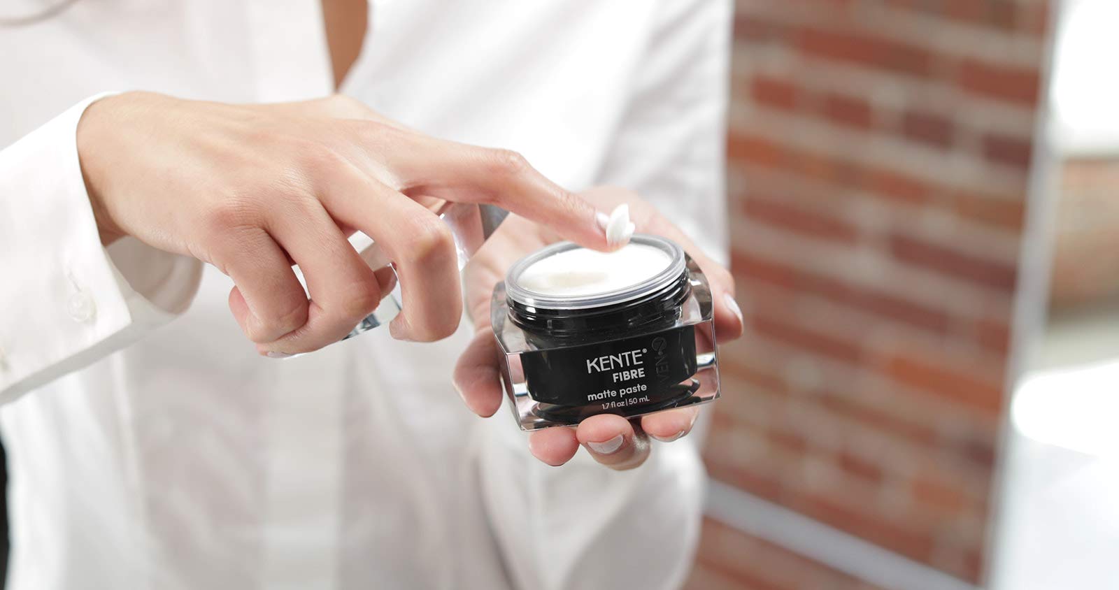 SEVEN Kente Fibre Matte Hair Paste, Sculpting & Styling for Women & Men, High Hold, Natural Finish, Texture & Shape, Hair Clay & Wax Alternative, 1.7 fl. oz.