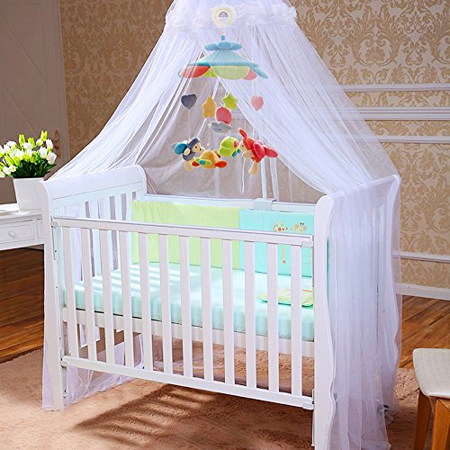 SHILOH Baby Newborn Crib Mobile Plush Canopy Toys(Without Musical Box or arm) (Bule Sky)