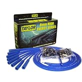 Taylor Cable 60655 Blue Universal 8mm High Energy Resistor Core Ignition Wire Set