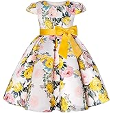 2-9T Easter Flower Girls Dress Ball Gown Party Pageant Floral Dresses