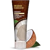 Desert Essence Coconut Shampoo, 8 fl oz - Gluten Free, Vegan, Paraben Free - Nourishing for Dry Hair with Coconut Oil, Shea Butter, & Hemp Oil - Mousturizes & Smooths Frizz 8 fl oz.