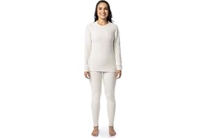 Fruit of The Loom Womens Stretch Fleece Thermal Set