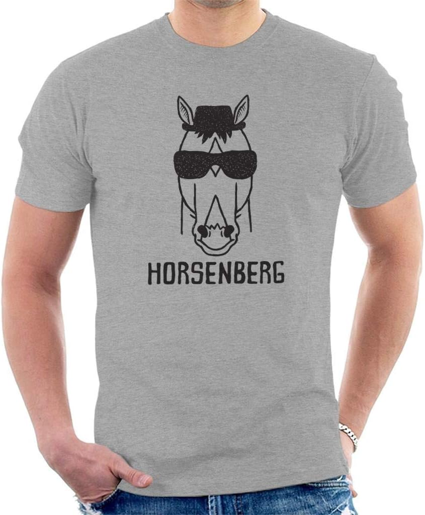 IUTTGH Horsenberg Breaking Bad BoJack Horseman Men's T-Shirt