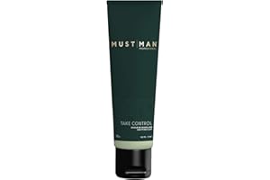 Must Man Professional Take Control Styling Matte Modeling Clay - Strong Hold Factor, Paraben-Free 150ml/5oz