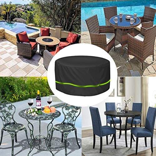 Uv Outdoor Outdoor Furniture Cover Round Circular Garden Table Cover 420d Oxford Fabric Waterproof Dustproof Anti Black 120cm X 75cm Tables Garden Outdoors Umoonproductions Com