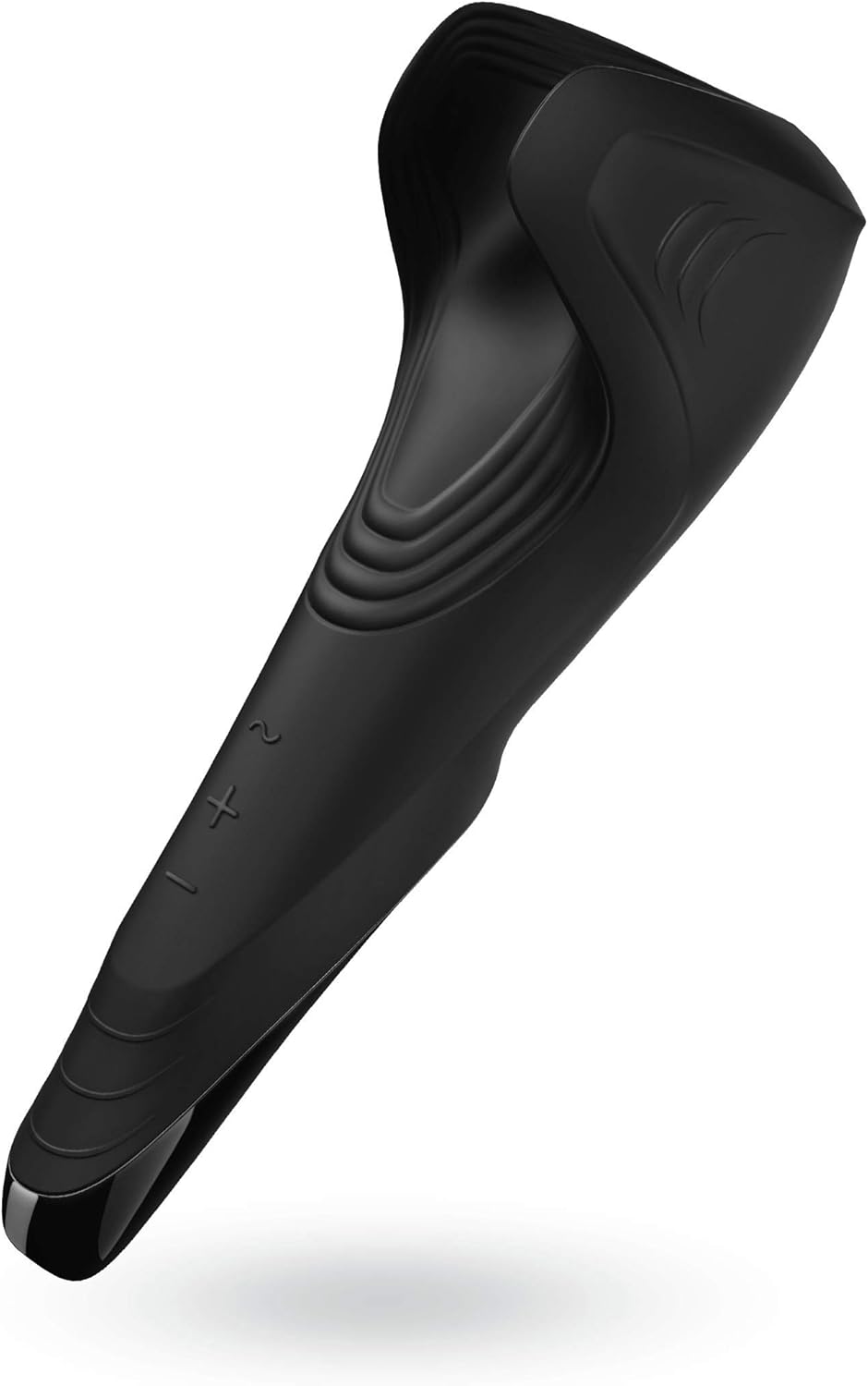 Вибромастурбатор для головки с нагревом Satisfyer Men Heat Vibration, черный J80012 - Satisfyer - Мужские вибраторы - Купить