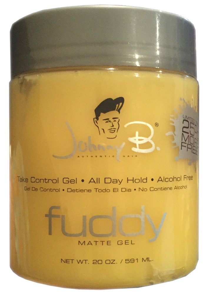 Johnny B Fuddy Matte Styling Gel, 20oz Beauty
