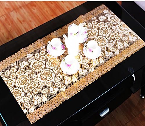 [Bronzing]PVC table cloth/ plastic/tea table mats/tablecloth / bedside table cover/ table cloth/ table cloth-A 50x40cm(20x16inch)
