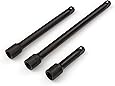 TEKTON 4966 3/8-Inch Drive Impact Extension Bar Set, Cr-V, 3-Piece
