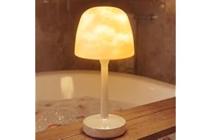 Shower Lamp, IP65 Waterproof Rechargeble Shower Lamp, Dimmable Touch Lamp, LED Light Lamp for Bathroom Patio Camping Restaura