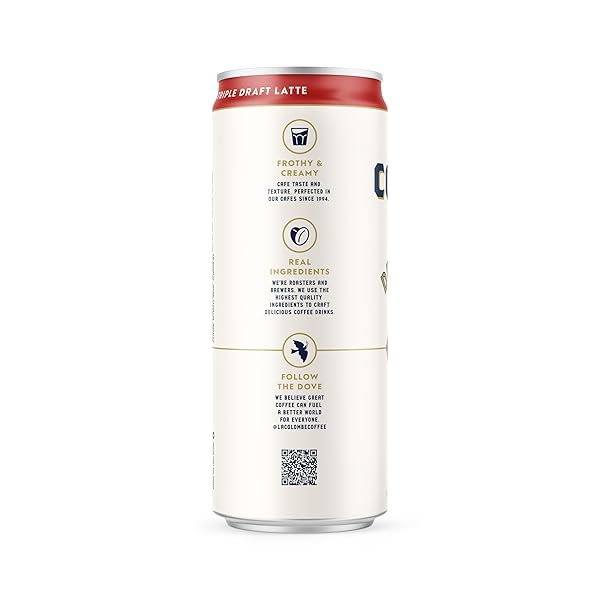 LA COLOMBE TRIPLE DRAFT LATTE, 11 FL. OZ., SINGLE CAN