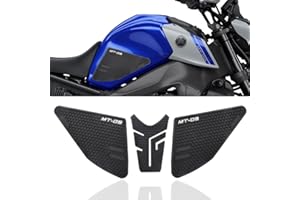 WODPICE Motorcycle Tank Protector for MT09 2021 2022, Non-Slip Motorcycle Gas Tank Protectors,Waterproof Fuel Tank Side Traction Pad for MT-09 MT09 2021 2022