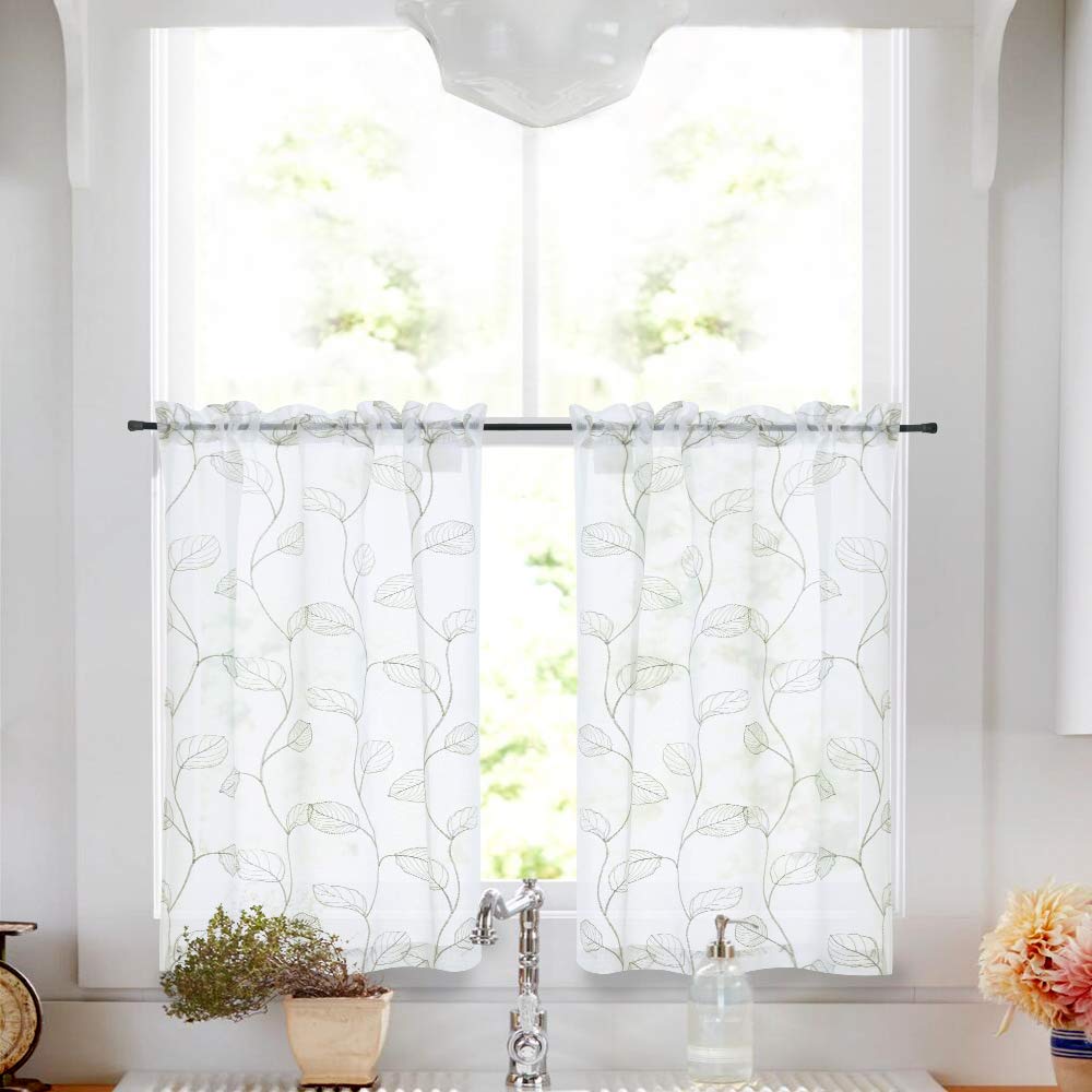 Best 24′ Kitchen Curtains Sheer