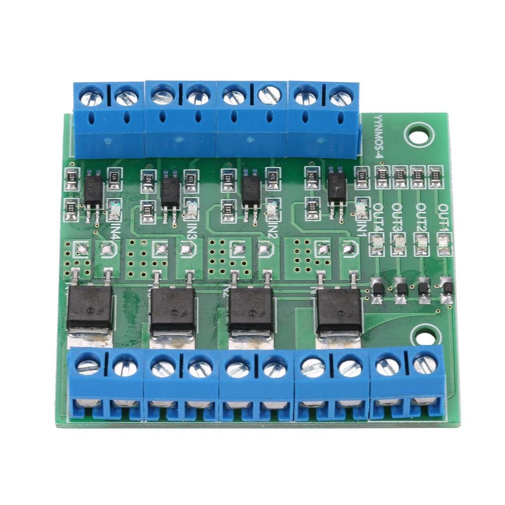 Photo 1 of Hilitand 4-Channel MOSFET PWM 3-20V to 3.7-27VDC 10A Driver Module PLC Amplifier