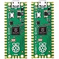 Raspberry Pi Pico Microcontroller Board, RP2040 Dual-core Arm Cortex M0+ Processor, Flexible Single Board Computer, Flagship Versatile Board by Raspberry Pi （2 Pack）