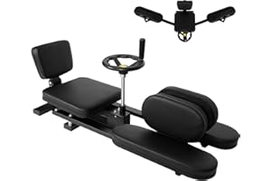 DEFNES 400LBS Leg Stretcher, Leg Stretcher Machine for Flexibility and Relieving Hip Tightness, Heavy Duty Split Machine Stretcher for Home Gym Split Machine Training Fitness