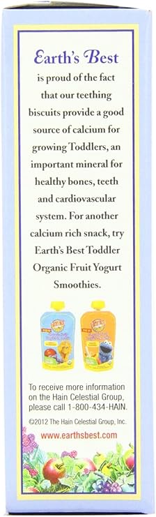 earth's best teething biscuits