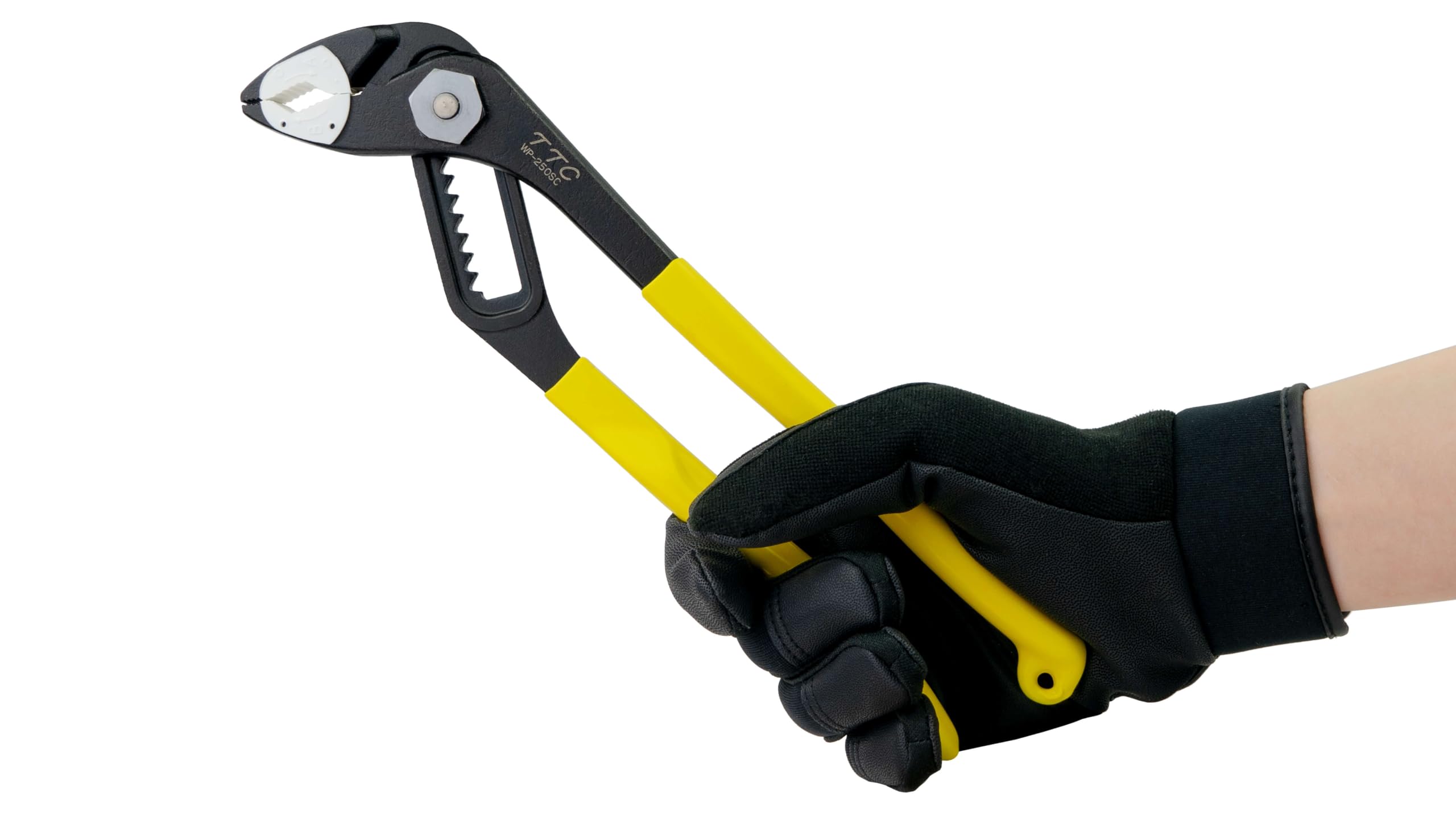 Tsunoda WP-250SC Water Pump PLA-iers, Resin Jaw Water Pump Pliers, 10-inch