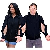 Jayour Dialysis Sweatshirts with Arm Zipper Design Port Access | Soft & Durable Fabric to Keep You Warm for Dialysis