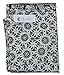 Marubhumi Indian Elephant Mandala Indian Traditional Hippie Cotton Tapestry, Black and White, 85 x 90 Inches