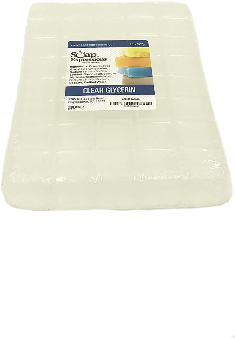 Clear Glycerin Soap Base- 2lb