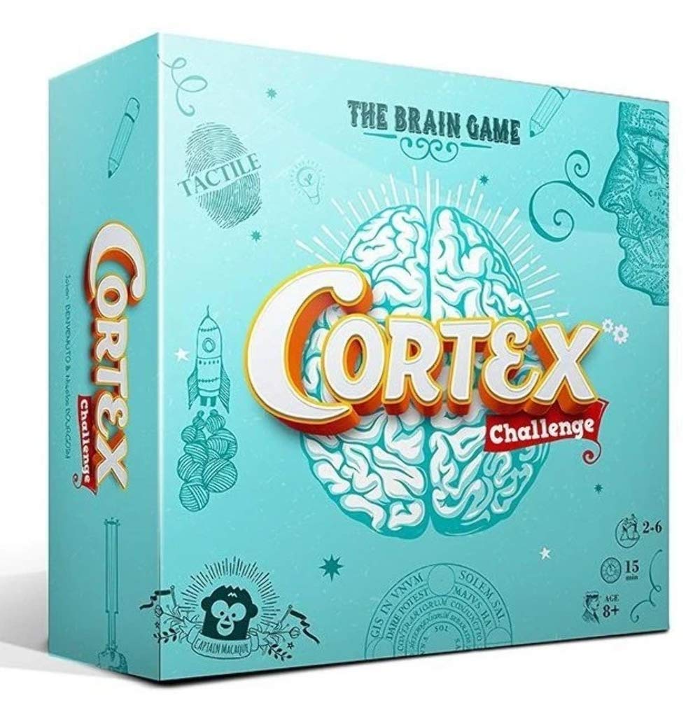 Zygomatic, Cortex Challenge, Card Game, Ages 8+, 2-6 Players, 15 Minutes Playing Time