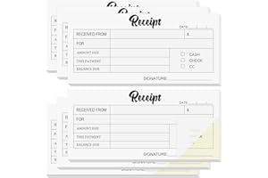 Ioffersuper 6 Cute Handheld Duplicate Copy Order Forms for Craft Boutique Business (50 Sets per Book)