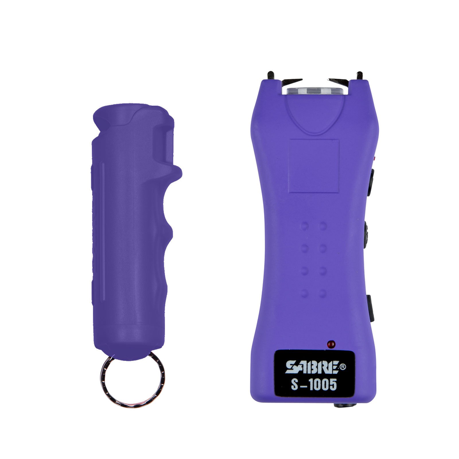 SABRE Pepper Spray Stun Gun SelfDefense Kit— Police Strength SABRE Red