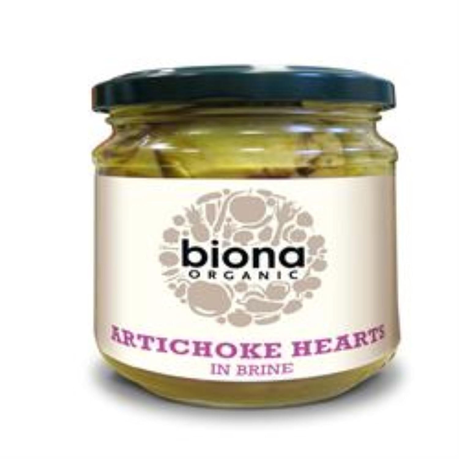 Biona Organic Artichoke Hearts in Brine 200g Grocery