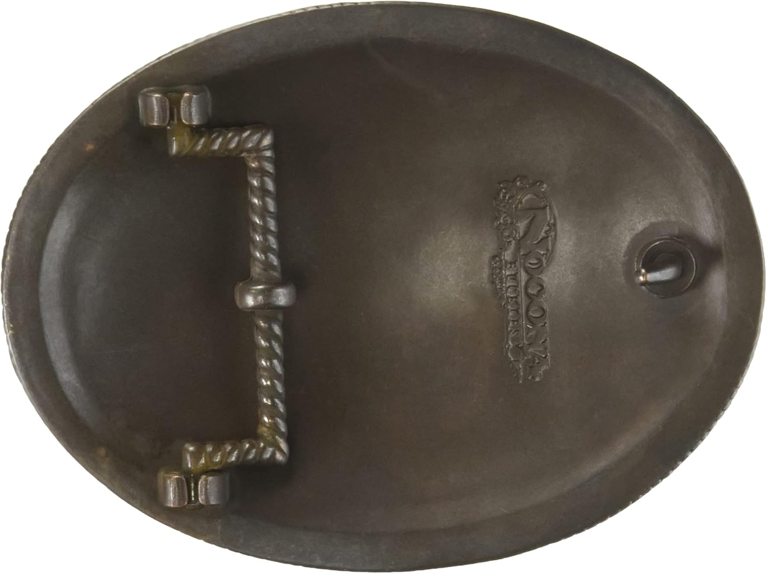 Nocona Men's Copper Eagle Flag Buckle, One Size: Clothing