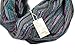 Women's Festival Bliss Infinity Scarf, Multicolor Boho Chic Shawl (Bejeweled Black)