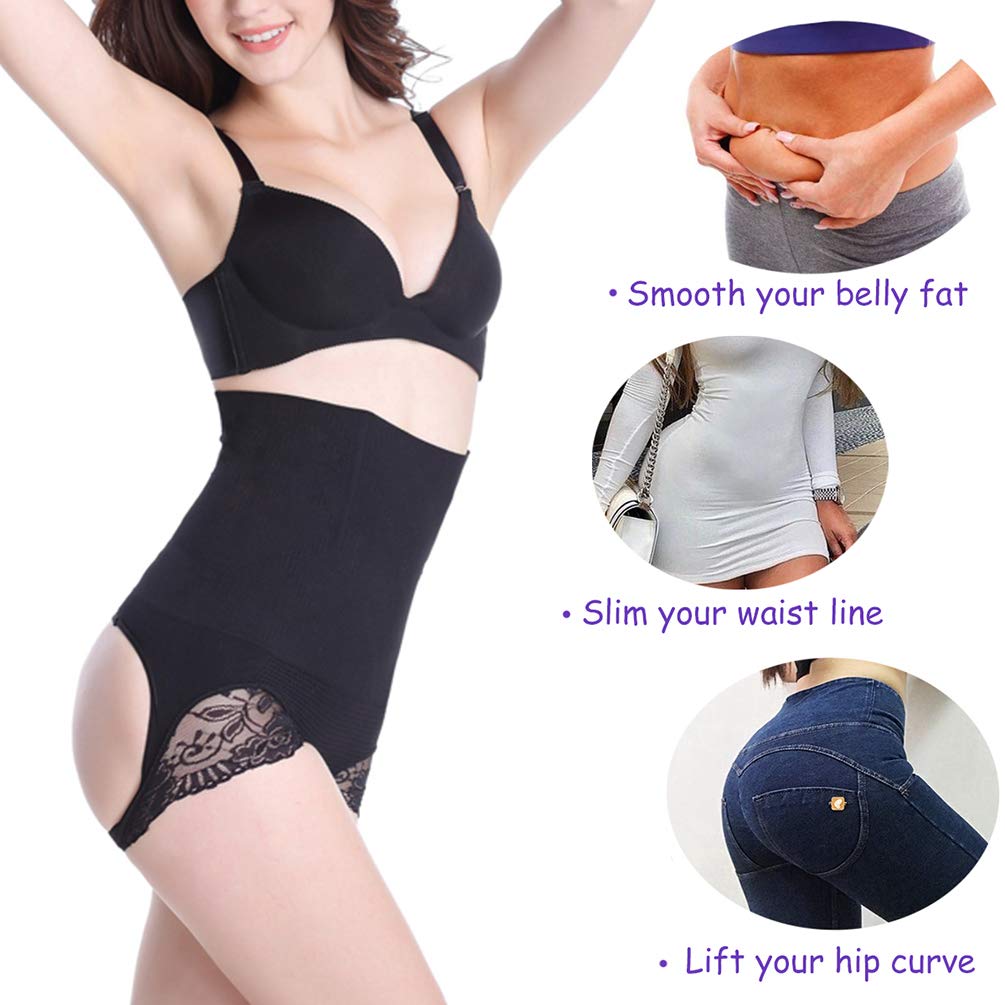 Larry&Marry Butt Lift Booster Booty Lift Panty Tummy Control Enhancer Body Shaper