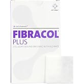 532982 - FIBRACOL Plus Collagen Wound Dressing 4 x 4-3/8, Large (12 Pack)